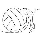 volleyball border 001